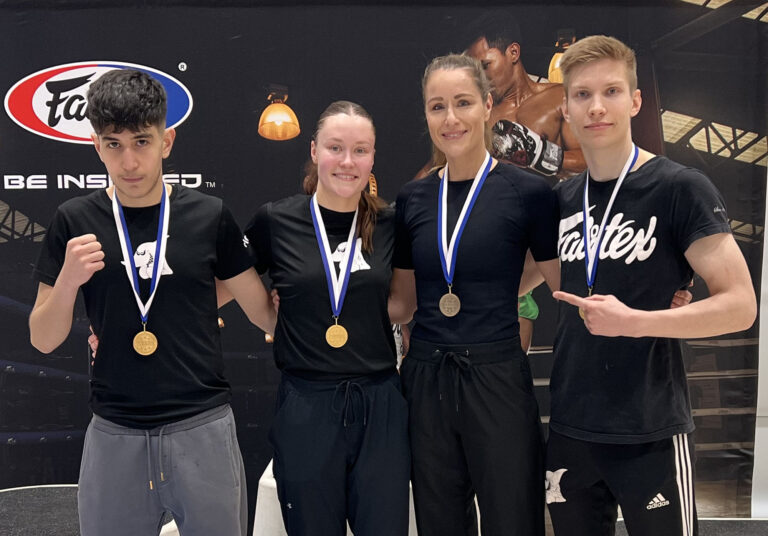 Read more about the article Kehähaille menestystä potkunyrkkeilyn SM-kisoista