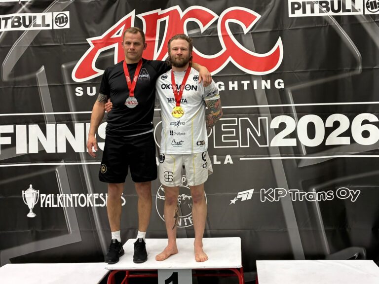 Read more about the article Kehähaille neljä mitalia ADCC Finnish Openista